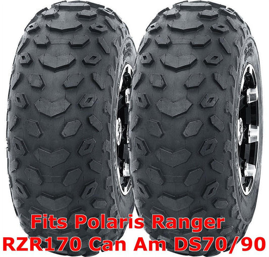 2 WANDA ATV tires 19x7-8 19x7x8 Polaris Ranger RZR170 Can Am DS70/90 front P330