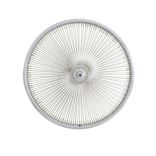 20" Steel Front Wheel 144 Spoke Chrome