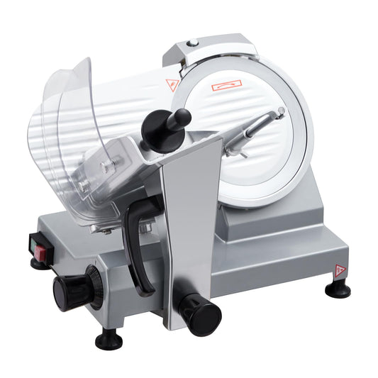 2025 New Deli Meat Slicer, 8Inch Semi-Automatic Meat Slicer Machine for Home, 210W Meat Cutting Machine for Meat, Cheese, Bread, Veggies, Ham, & Fruit