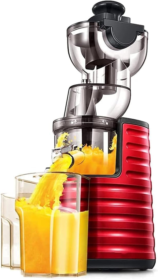 2025 New Machines,Fully Automatic Orange Juice Squeezer, Slow Electric Smoothie Blender, Stirring Soy Milk, Soy Milk Grinder, Red