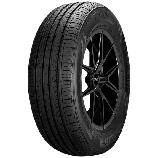 205/60R16 Lionhart LH-501 92V SL Black Wall Tire
