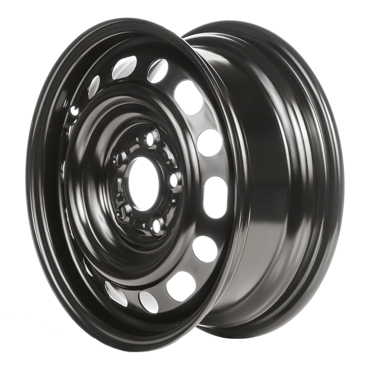 Remanufactured Painted Black Steel Wheel 15 x 6 9965M16050,9965P26050,9965P36050 fits 2006-2009 Mazda 3
