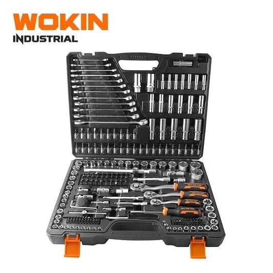 WOKIN TOOLS 215-Piece Mechanic Tool Set