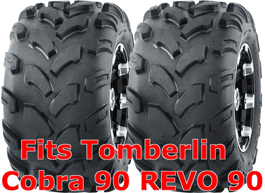 2 WANDA ATV tires 18x9.5-8 18x9.5x8 Tomberlin Cobra 90 REVO 90 rear P311