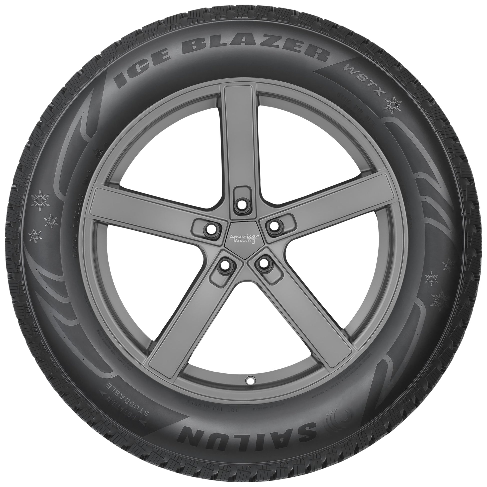 225/55R18 98T Sailun Ice Blazer WSTX Studdable Winter Snow Tire 2255518
