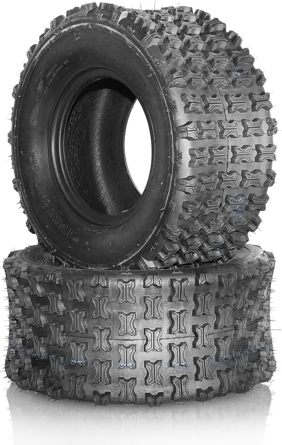 22x10-10 ATV UTV Tires 22x10x10 All Terrain Mud Tires,6 PR,Tubeless,Pack of 2