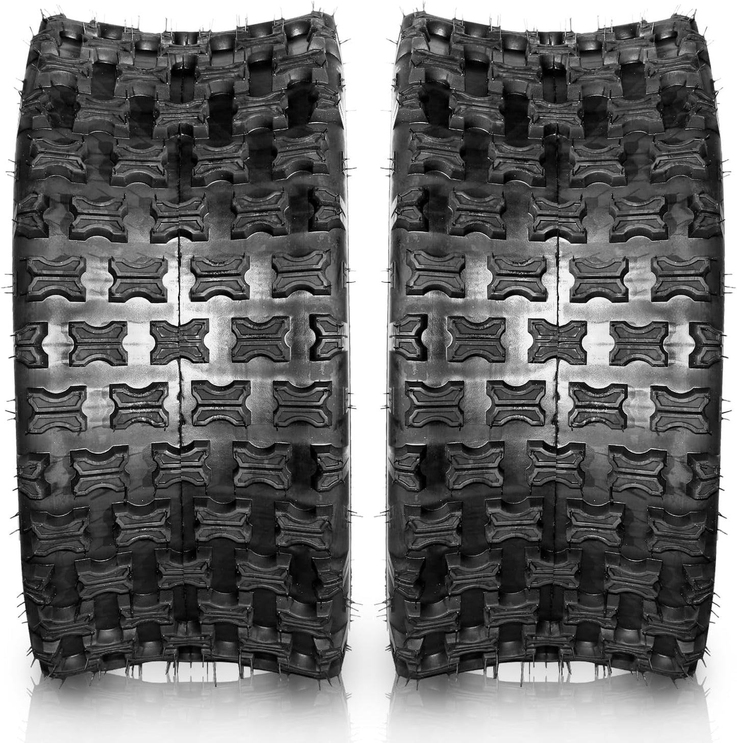22x10-9 ATV UTV Sport All Terrain Tires - Tubeless, 6 PR (Set of 2)