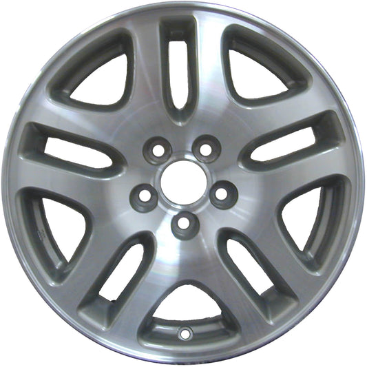 Pre-Owned Original Equipment Machined and Painted Bright Gold Aluminum Wheel 16 x 6.5 28119AG04A fits 2000-2004 Subaru Legacy (Good)