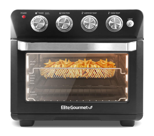 25L Digital Air Fryer Oven Black
