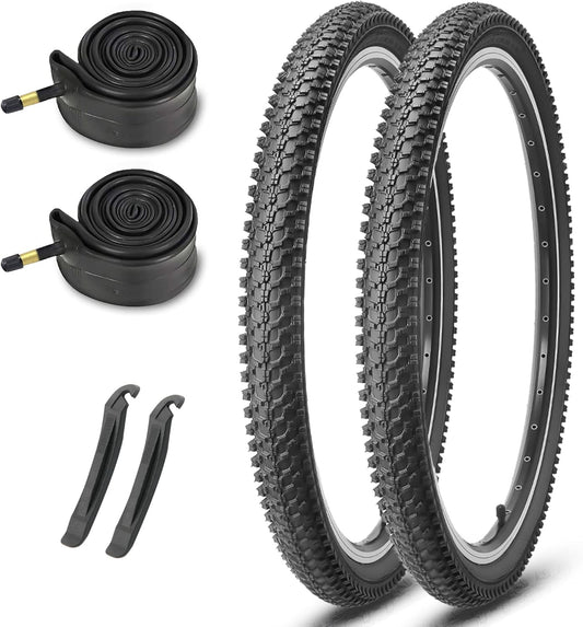26x1.95 Bicycle Solid Wear-Resistant Airless Tire Anti Stab Riding MTB Road Bike Tyre 26 Inch Non-Inflatable Tires