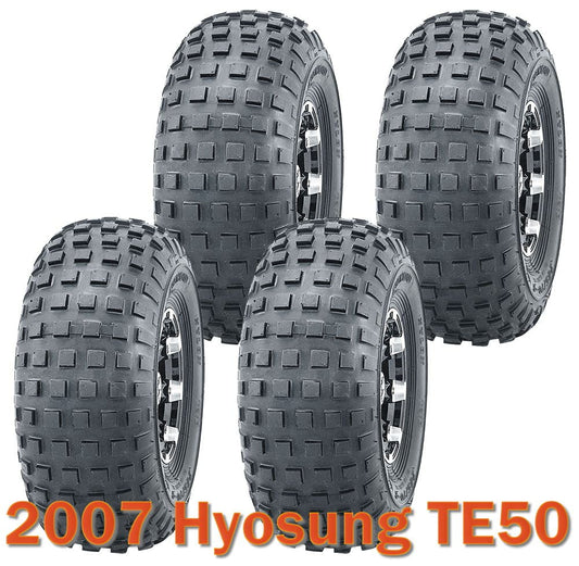 Set 4 Go Kart Tires 145/70-6 145x70x6 fit for 2007 Hyosung TE50