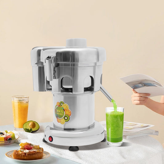 370W Electric Juice Extractor, 2800RPM, Low Noise, Heavy Duty Centrifugal Juicer Machine for Commercial 110V