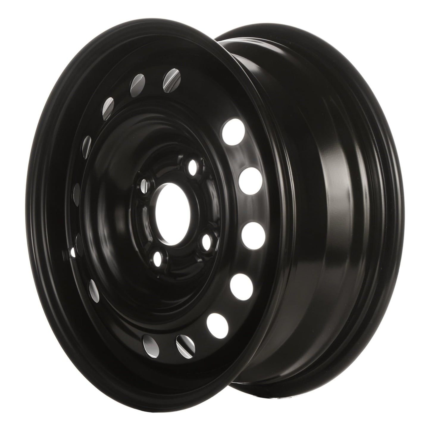 Remanufactured Painted Black Steel Wheel 15 x 6 403001FC0A fits 2009-2013 Nissan Cube