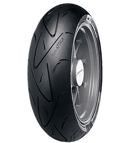 180/55ZR-17 (73W) Continental ContiSport Attack Hypersport Radial Rear Motorcycle Tire for KTM 950 Supermoto 2006-2007