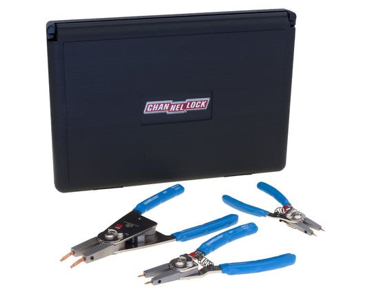 CHANNELLOCK 3pc Convertible Retaining Ring Pliers Set