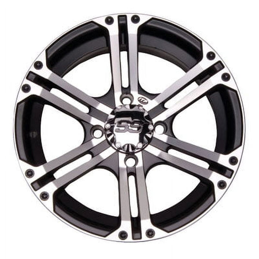 4/110 ITP SS212 Alloy Series Wheel 12x7 5.0 + 2.0 Machined for Suzuki Eiger 400 4x4 2002-2007