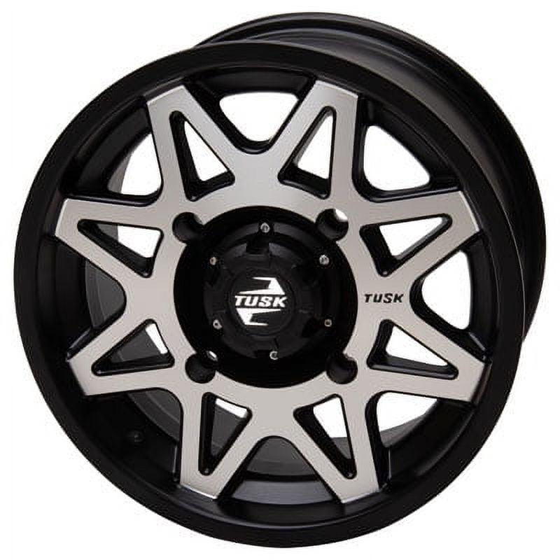 4/110 Tintic Wheel 14x7 5.0 + 2.0 Machined/Black For Honda RUBICON 520 4X4 Automatic DCT 2020-2024
