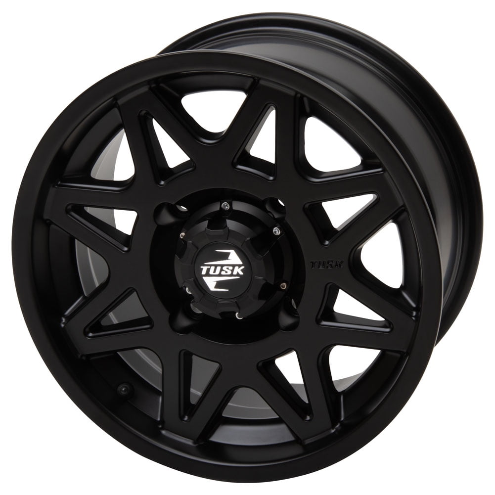 4/156 Tusk Tintic Wheel 15x7 4.0 + 3.0 Matte Black