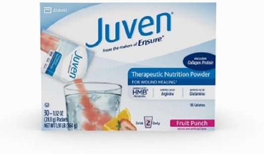 Medline Juven Powder Nutritional Supplement (Fruit Punch, Packaging : 30EachCarton)