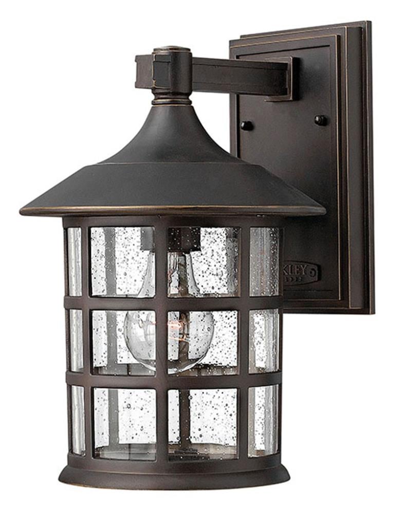 Hinkley Freeport 1 -Light 12.25-in H Bronze Hardwired Outdoor Wall Light 3661409