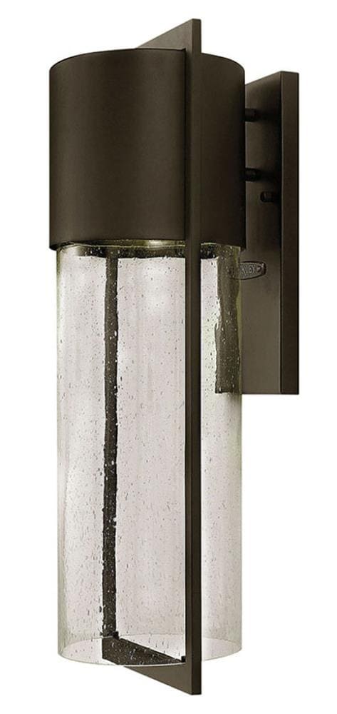 Hinkley Shelter 1 -Light 23.25-in H Bronze Hardwired Dark Sky Outdoor Wall Light 3661349