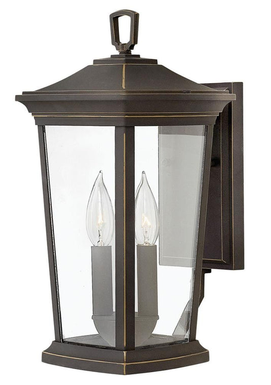 Hinkley Bromley 2 -Light 15.5-in H Bronze Hardwired Outdoor Wall Light 3661444