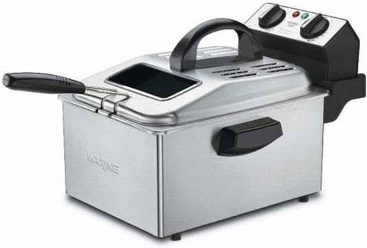 Waring Professional Deep Fryer DF250B - Stainless Steel