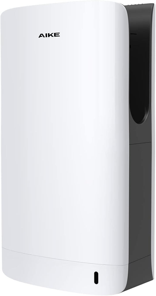 AIKE HEPA Filtered Vertical Hand Dryer Slim, 110-130V White Model AK2065