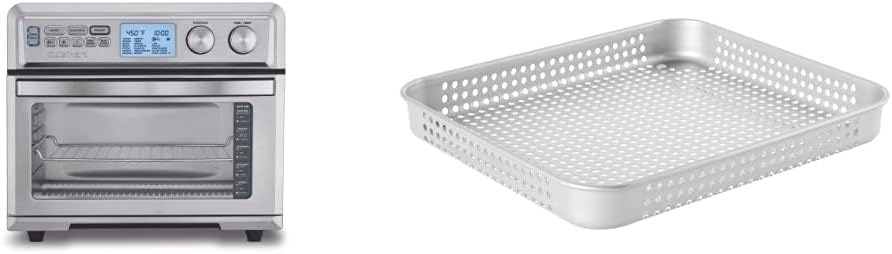 Cuisinart TOA-95 Digital AirFryer Toaster Oven, Premium 1800-Watt Oven & ANS-TOA2528 Non-Stick Airfryer Basket