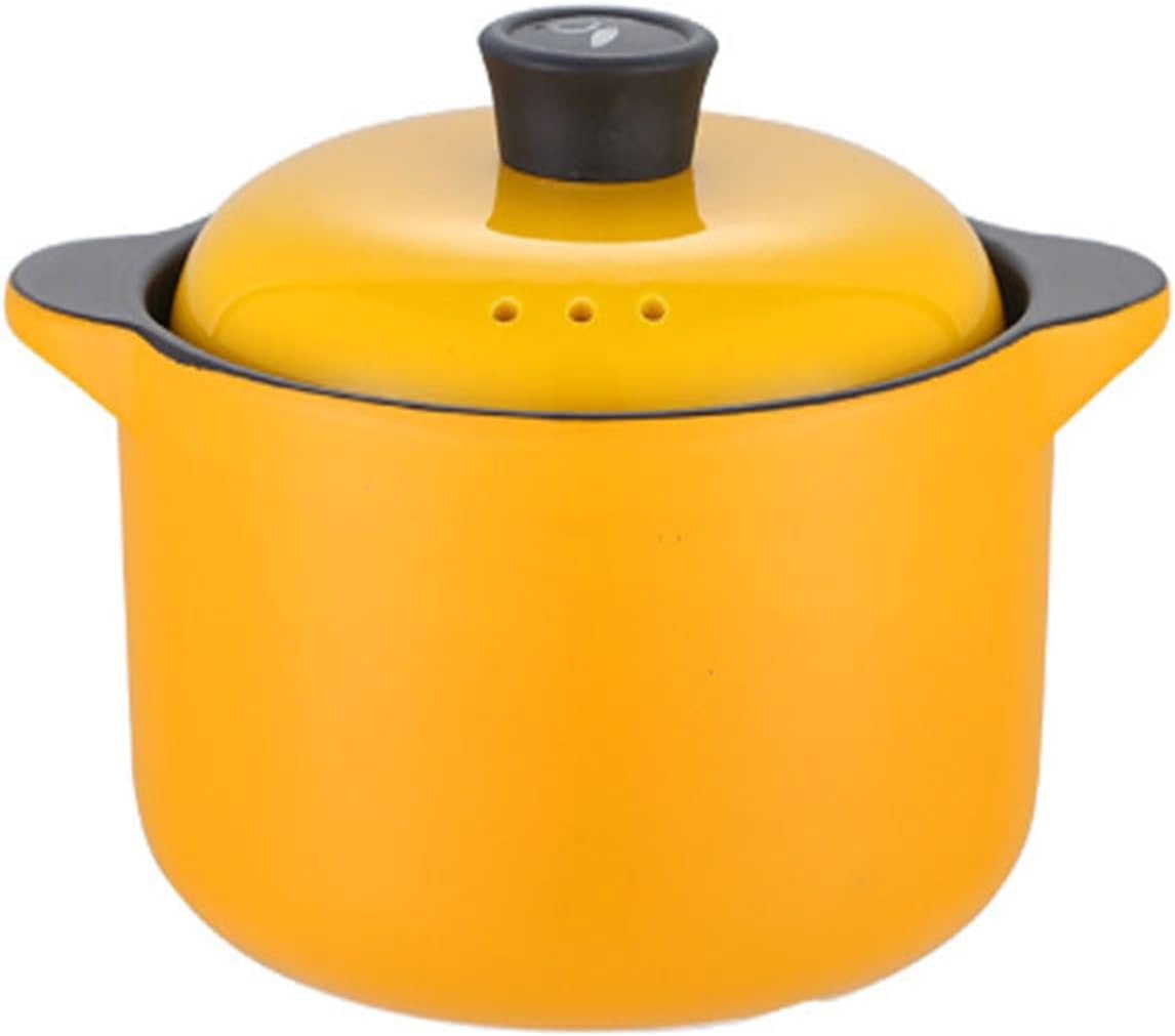 glass cooking pot Ceramic Casserole Red Round Cooking Soup Pot Household Kitchen Appliance Frying Pan pot