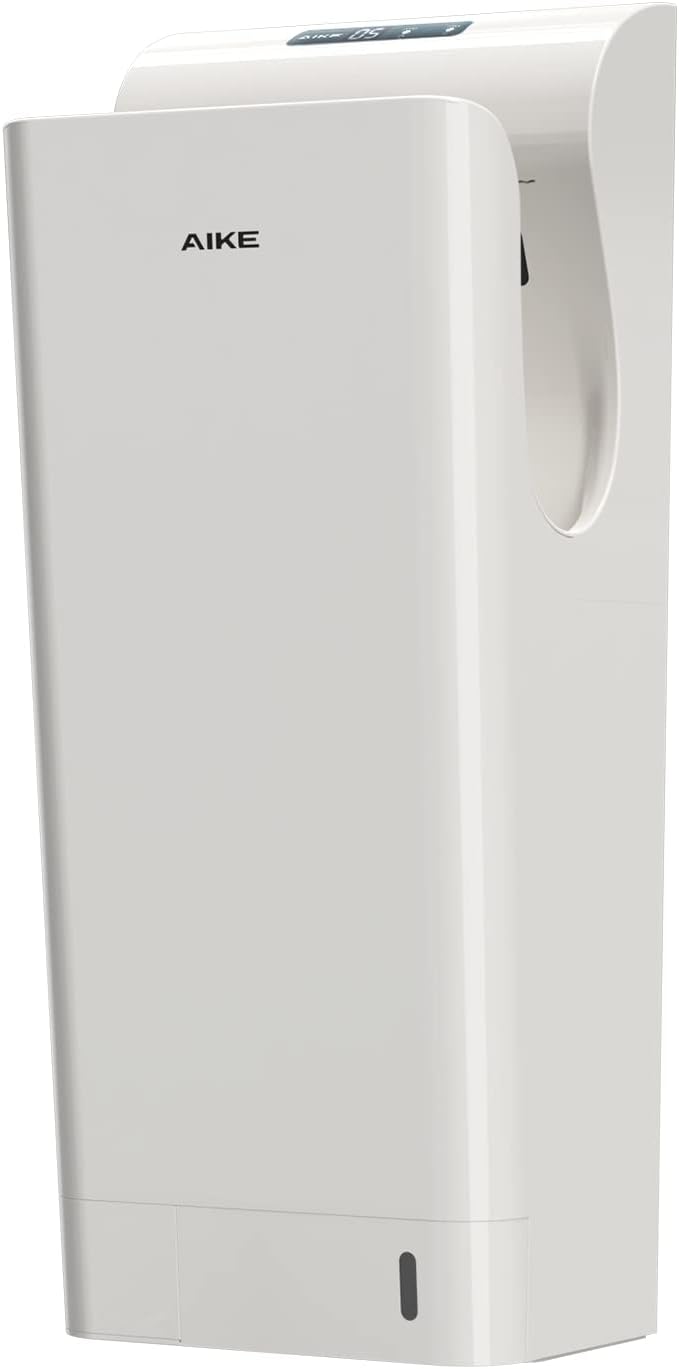 AIKE HEPA Filtered Vertical Hand Dryer Ultimate, UL Approved 120V 1700W White Model AK2030