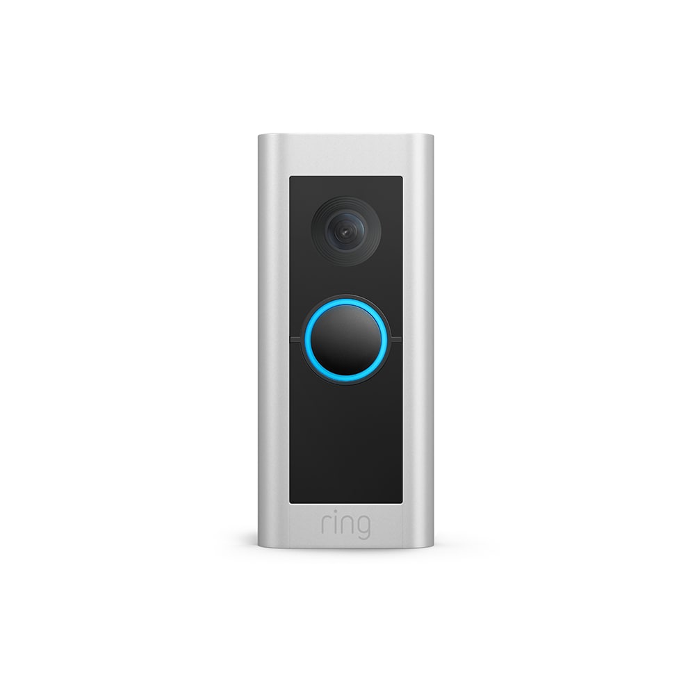 Ring Wired Doorbell Pro - Smart WiFi Video Doorbell Cam with Head-to-Toe HD Video, Bird's Eye View, and 3D Motion Detection B086Q54K53