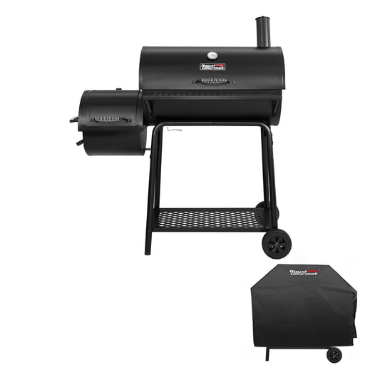 Royal Gourmet 26.7-in W Black Barrel Charcoal Grill CC1830FC