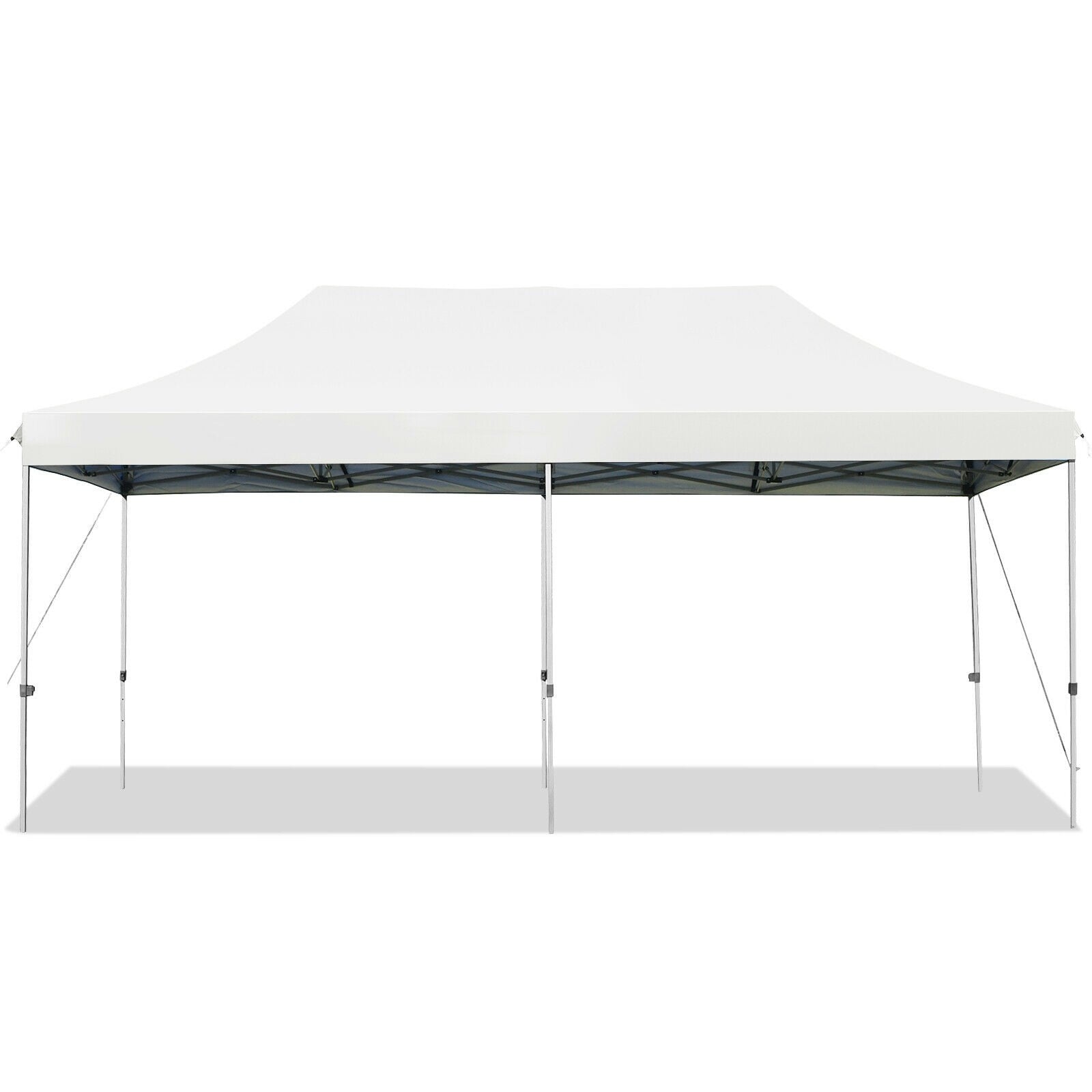 Clihome 20-ft x 10-ft Rectangle White Party canopy