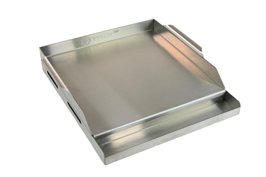 TYTUS Stainless Steel Griddle - 16-in x 14-in - Durable Construction, Built-in Grease Well, Easy to Clean A10005