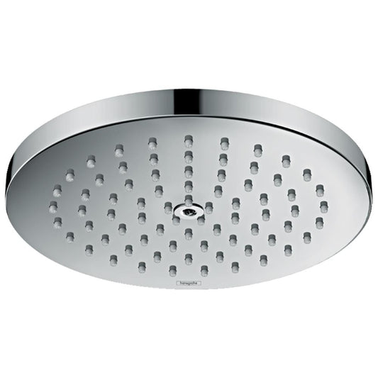Hansgrohe Raindance S 1.0 -Spray Chrome 7.0625-in Round Fixed Rain Shower Head 1.8 GPM