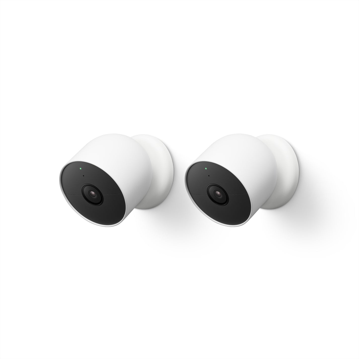 Google Nest Cam - Battery-Powered Wireless Indoor and Outdoor Smart Home Security Camera - 2 Pack GA01894-US