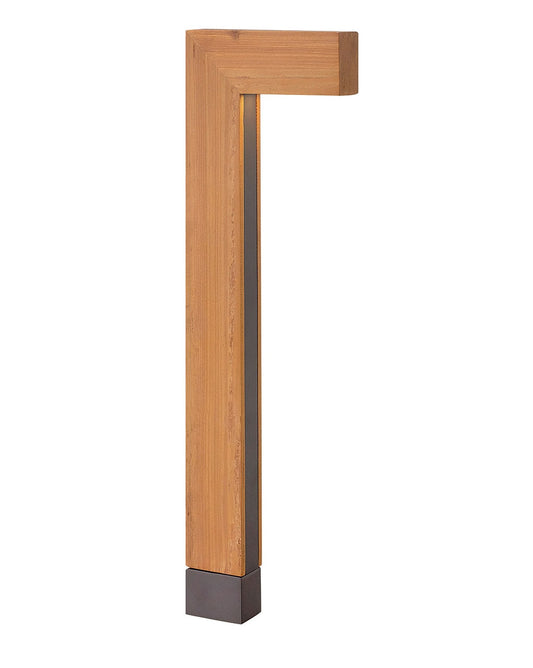 Hinkley Atlantis 150 -Lumens 1.5 -Watt Cedar Low voltage Hardwired LED Outdoor Path Light ( 2700-K ) 4908886