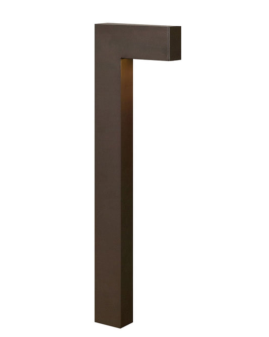 Hinkley Atlantis 150 -Lumens 1.5 -Watt Bronze Low voltage Hardwired LED Outdoor Path Light ( 2700-K ) 4913210
