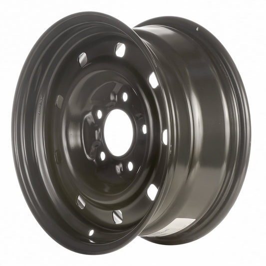 Remanufactured Painted Gloss Black Steel Wheel 16 x 7 fits 2000-2002 Ford Expedition