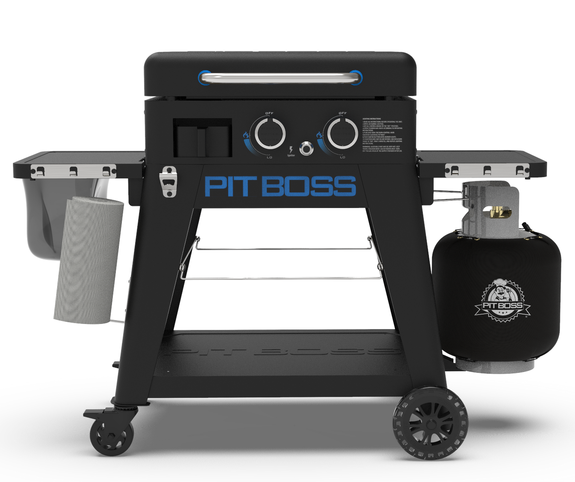 Pit Boss Ultimate 23" 2-Burner Liquid Propane Flat Top Grill
