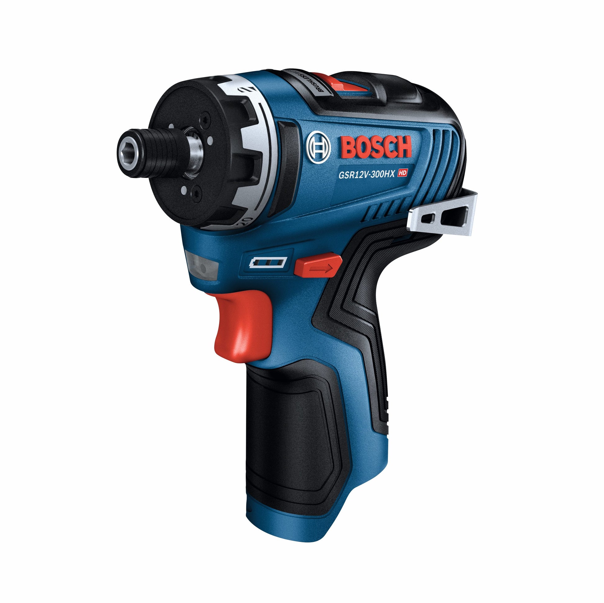 Bosch 1/4-in Keyless Brushless Cordless Drill GSR12V-300HXN