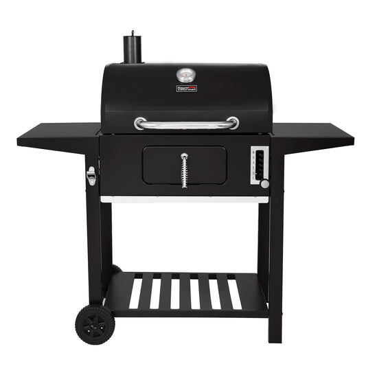 Royal Gourmet 24-in W Black Cart Charcoal Grill CD1824AX