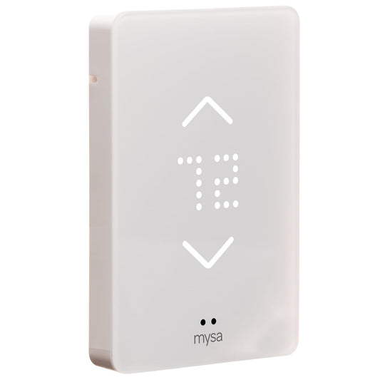 Mysa White Thermostat For In-floor Heating with Wi-Fi Compatibility MYSAIF1001NA