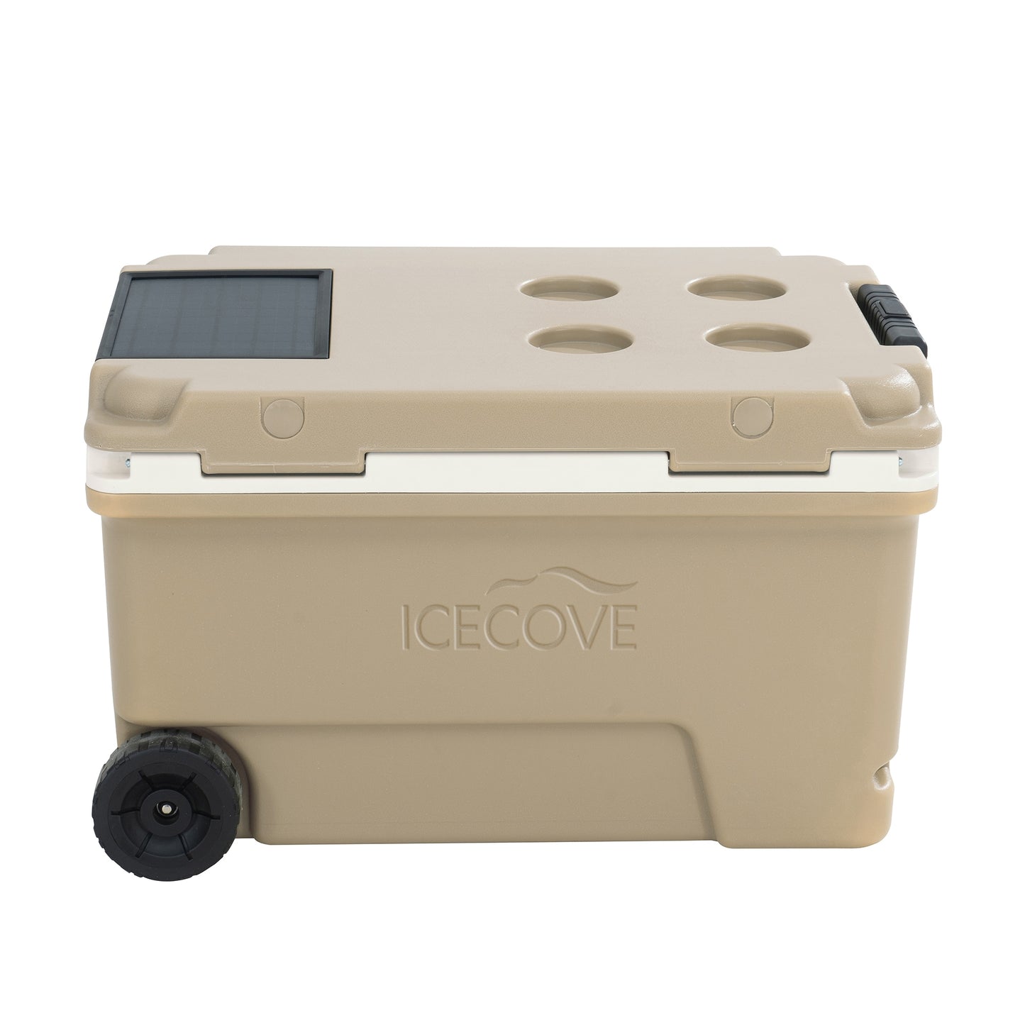 ICECOVE Mojave Desert Tan 60-Quart Wheeled Insulated Cart Cooler A601008300