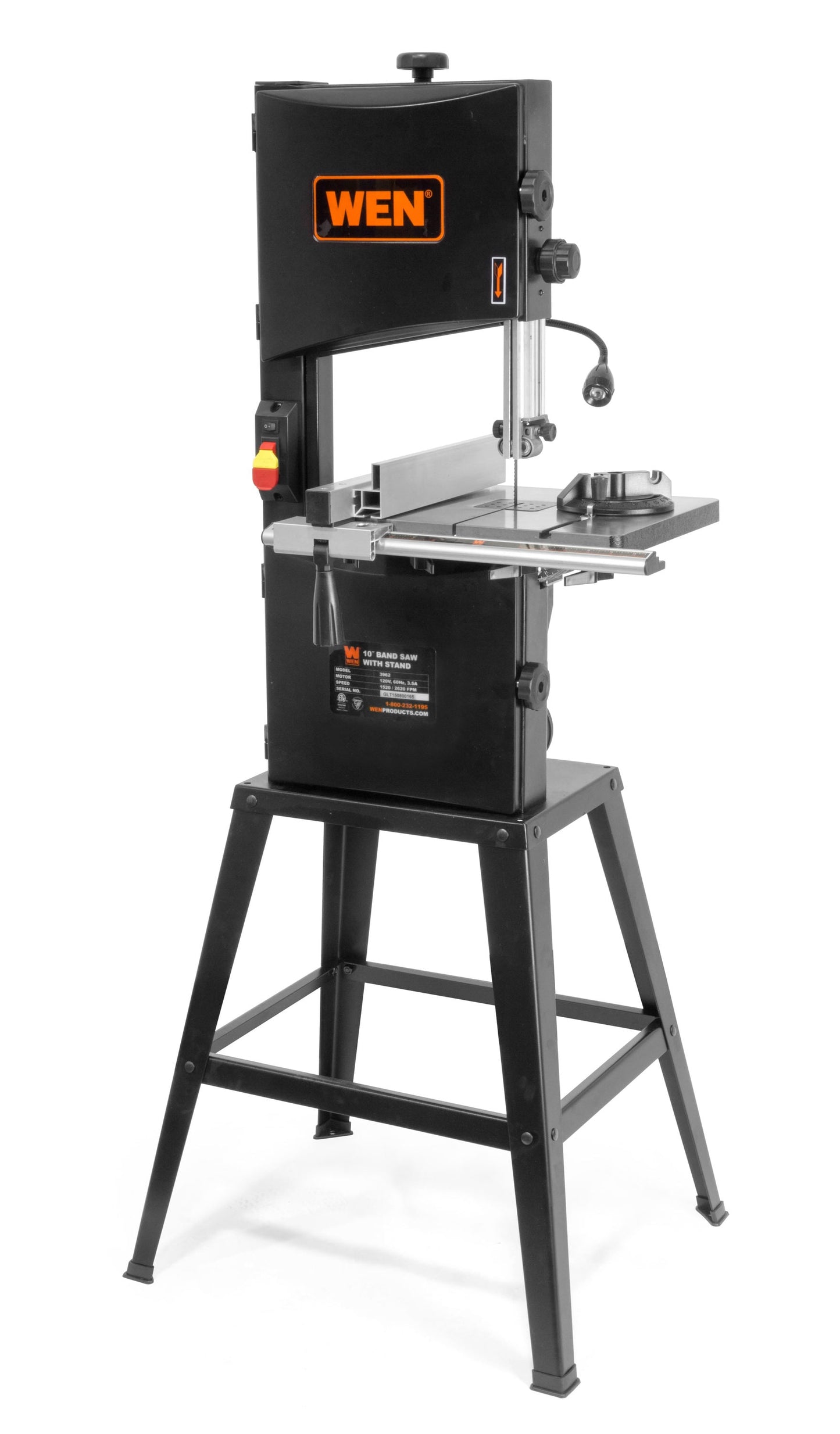 WEN 9.75-in 3.5-Amp Stationary Band Saw BA3962