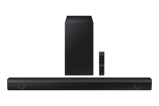 Samsung B Soundbar 2.3-in 2.1-Channel Bluetooth Compatibility Black Sound Bar HW-B550/ZA