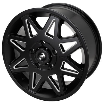 5/114.3 (5/4.5) Tintic Wheel 15x7 6.0 + 1.0 Milled/Black For Polaris RZR Pro R Race Replia Edition 2025