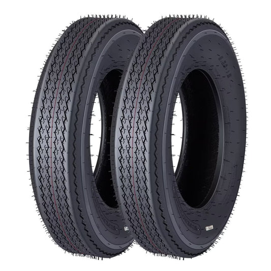 5.3-12 530-12 5.30-12 Trailer Tires, Load Range C, 6PR, Set of 2