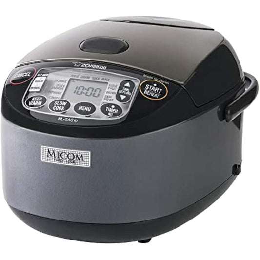 5.5 Cup Uncooked Umami Micom Rice Cooker and Warmer (Metallic Black)